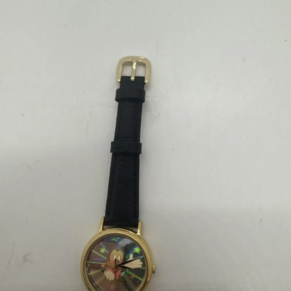 Lorus Mickey Mouse 3D Holographic Watch for Men and Women, Rare Disney Watch 90s